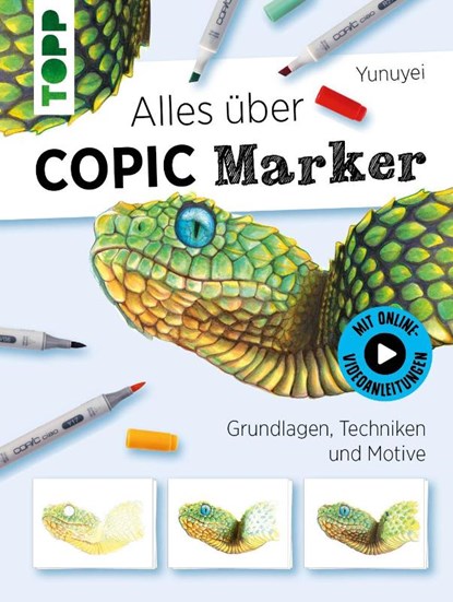 Alles über COPIC Marker, Yunuyei - Gebonden - 9783772482946