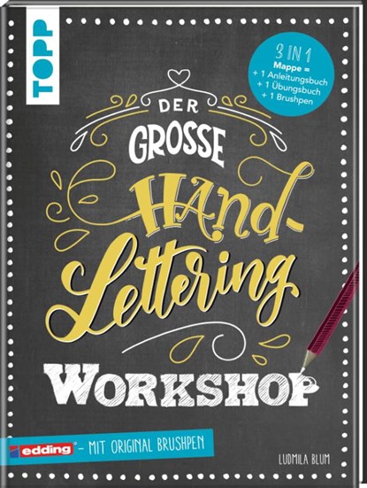 Der große Handlettering Workshop, Ludmila Blum - Paperback - 9783772483417