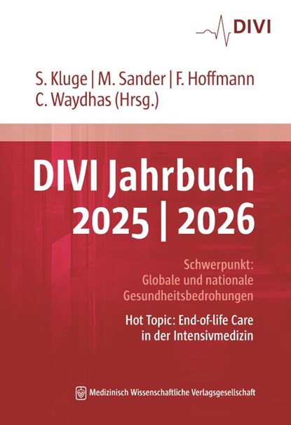 DIVI Jahrbuch 2025/2026, Stefan Kluge ; Michael Sander ; Florian Hoffmann - Paperback - 9783775300193