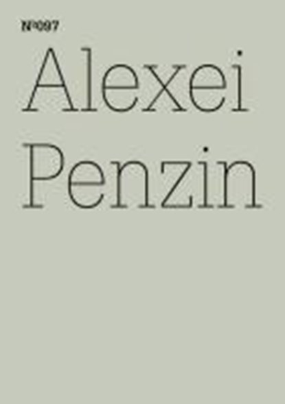 Alexei Penzin, Alexei Penzin - Paperback - 9783775729468