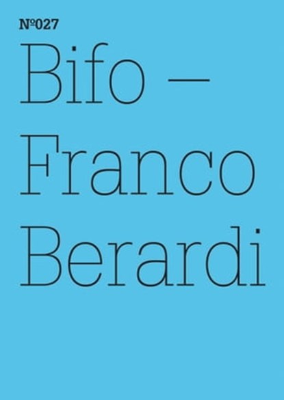 Franco Berardi Bifo, Franco Berardi - Ebook - 9783775730563