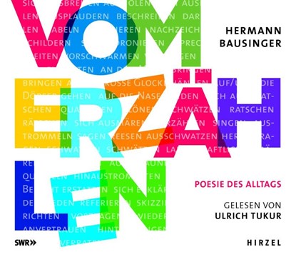 Vom Erzählen, Hermann Bausinger ; Ulrich Tukur - AVM - 9783777631790