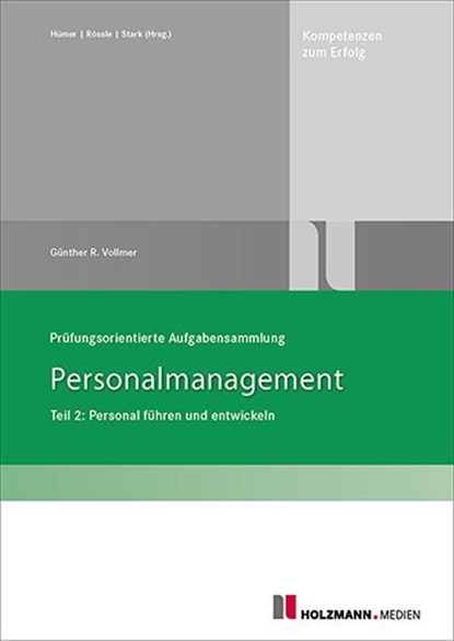Prüfungsorientierte Aufgabensammlung "Personalmanagement", Günther R. Vollmer - Paperback - 9783778315675