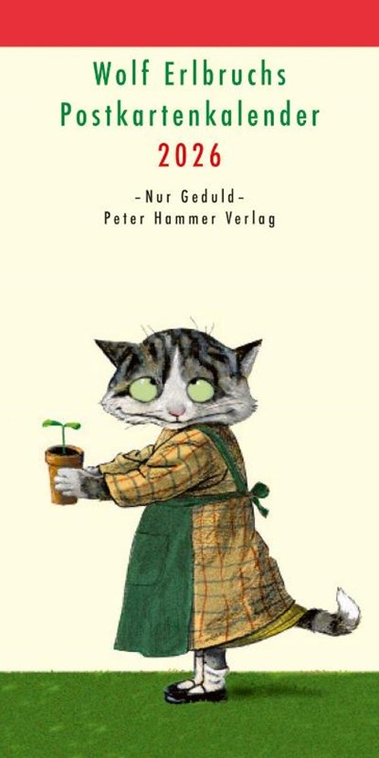 Wolf Erlbruchs Postkartenkalender 2026, Wolf Erlbruch - Paperback - 9783779507772