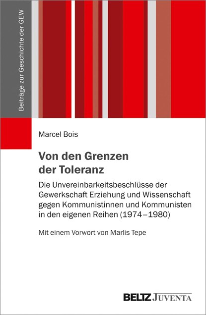 Von den Grenzen der Toleranz, Marcel Bois - Paperback - 9783779965862
