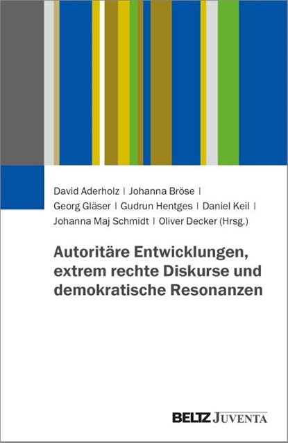 Autoritäre Entwicklungen, extrem rechte Diskurse und demokratische Resonanzen, David Aderholz ; Johanna Bröse ; Georg Gläser - Paperback - 9783779990802
