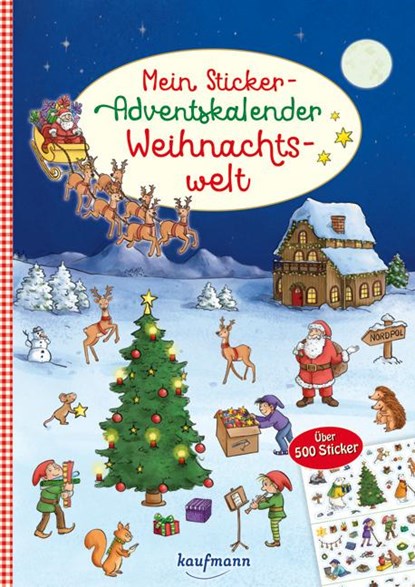 Mein Sticker-Adventskalender, Laura Lamping - Gebonden - 9783780618177