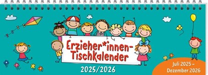 ErzieherInnen-Tischkalender 2025 / 2026, niet bekend - Paperback - 9783780655110