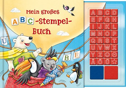 Mein großes ABC-Stempelbuch, Kristin Lückel - Gebonden - 9783780662811