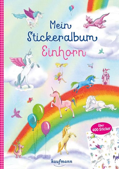 Mein Stickeralbum Einhorn, Klara Kamlah - Gebonden - 9783780663542