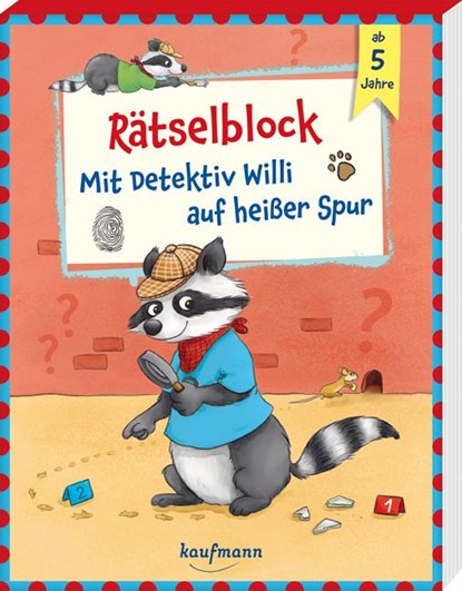 Rätselblock - Mit Detektiv Willi auf heißer Spur, Laura Lamping - Paperback - 9783780664143