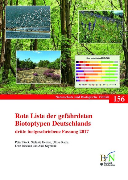 Rote Liste der gefährdeten Biotoptypen Deutschlands, Peter Fink ;  Stefanie Heinze ;  Ulrike Raths ;  Uwe Riecken ;  Axel Ssymank - Gebonden - 9783784340562