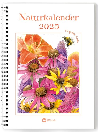 Naturkalender 2025, Marjolein Bastin - Paperback - 9783784357799