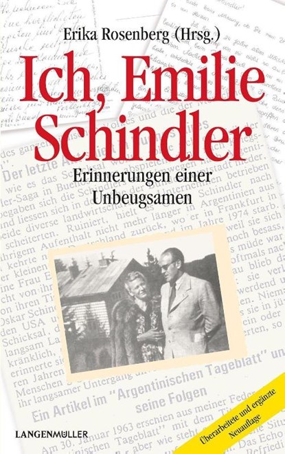 Ich, Emilie Schindler, Erika Rosenberg - Paperback - 9783784436333