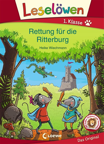 Leselöwen 1. Klasse - Rettung für die Ritterburg, Heike Wiechmann - Gebonden - 9783785586167