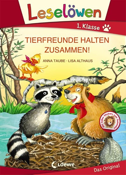 Leselöwen 1. Klasse - Tierfreunde halten zusammen!, Anna Taube - Gebonden - 9783785587003