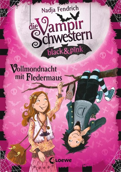 Die Vampirschwestern black & pink (Band 2) - Vollmondnacht mit Fledermaus, Nadja Fendrich - Gebonden - 9783785588130