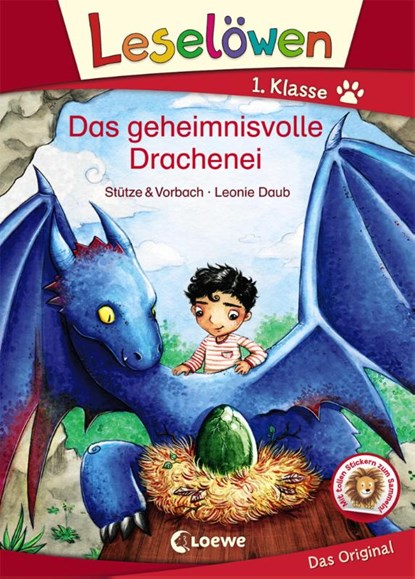 Leselöwen 1. Klasse - Das geheimnisvolle Drachenei, Stütze & Vorbach - Gebonden - 9783785588895