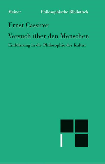 Versuch über den Menschen, Ernst Cassirer - Paperback - 9783787318292