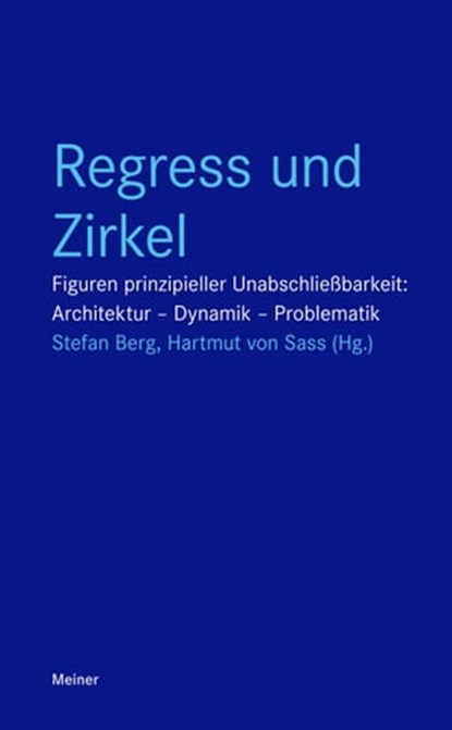 Regress und Zirkel, niet bekend - Ebook - 9783787330621
