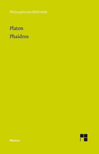 Phaidros, Platon - Paperback - 9783787336203