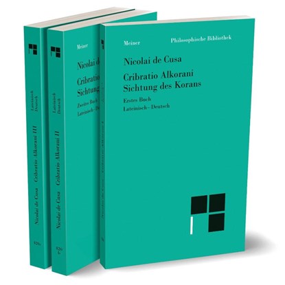Sichtung des Korans Bd 1-3, Cusa de Nicolai - Paperback - 9783787344383