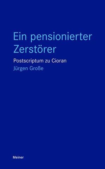 Ein pensionierter Zerstörer, Jürgen Große - Ebook - 9783787346110