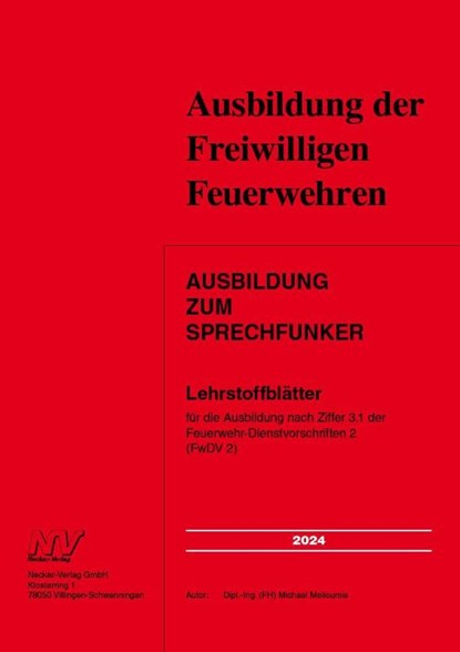 Ausbildung zum Sprechfunker, Michael Melioumis - Losbladig - 9783788389673