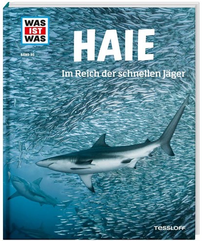 WAS IST WAS Band 95 Haie. Im Reich der schnellen Jäger, Manfred Baur - Gebonden - 9783788620523
