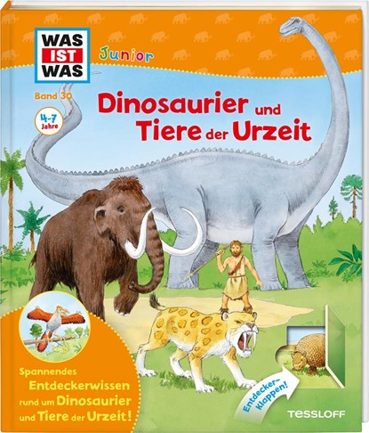 WAS IST WAS Junior Band 30. Dinosaurier und Tiere der Urzeit, Bärbel Oftring - Gebonden - 9783788622053