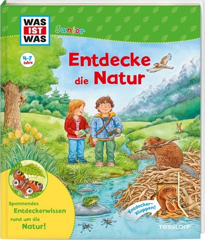WAS IST WAS Junior Entdecke die Natur, Christina Braun - Gebonden - 9783788622282