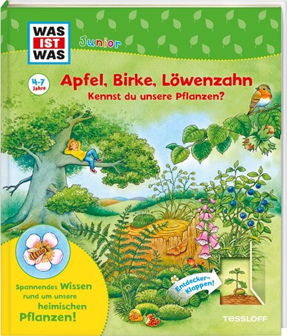 WAS IST WAS Junior Apfel, Birke, Löwenzahn Kennst du unsere Pflanzen?, Bärbel Oftring - Gebonden - 9783788622367