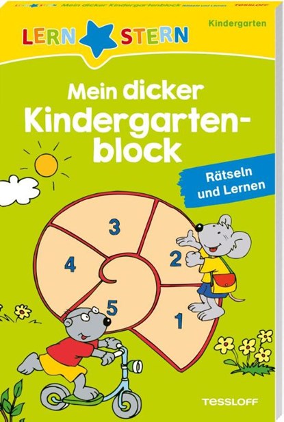 LERNSTERN. Mein dicker Kindergartenblock, Sonja Meierjürgen - Paperback - 9783788624644