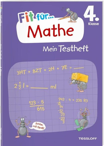 Fit für Mathe 4. Klasse. Mein Testheft, Julia Meyer - Gebonden - 9783788625153
