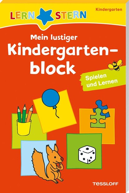 Lernstern: Mein lustiger Kindergartenblock. Spielen und Lernen ab 3 Jahren, niet bekend - Paperback - 9783788626297