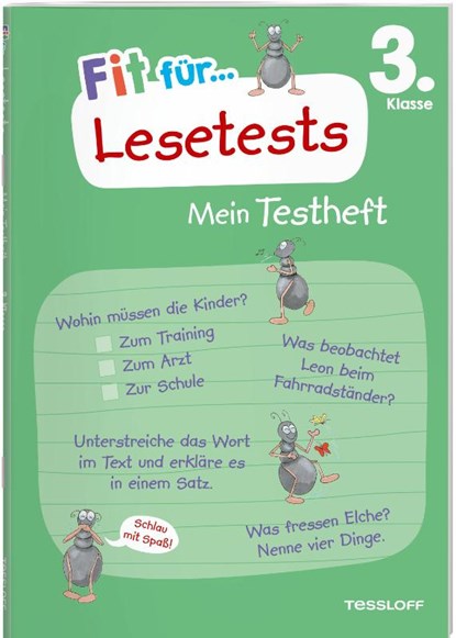 Fit für Lesetests 3. Klasse. Mein Testheft, Julia Meyer - Gebonden - 9783788626624