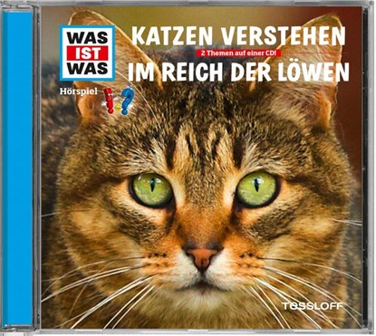 Was ist was Hörspiel-CD: Katzen verstehen/ Im Reich der Löwen, Manfred Baur ; Günther Illi - AVM - 9783788628871
