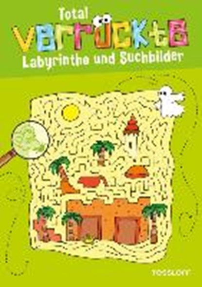 Total verrückte Labyrinthe und Suchbilder, KAPMEYER,  Manfred - Paperback - 9783788638320