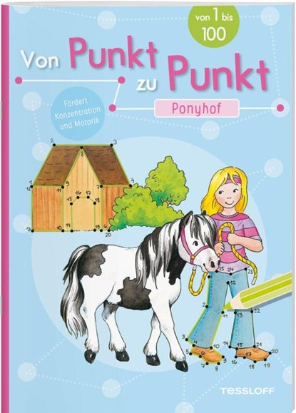 Von Punkt zu Punkt. Ponyhof, Corina Beurenmeister - Gebonden - 9783788644642