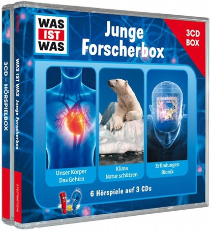 Was ist was Hörspielbox: Junge Forscher-Box, Manfred Baur ; Kurt Haderer ; Matthias Falk - AVM - 9783788670245