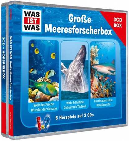 Was ist was Hörspielbox: Meeresforscher-Box, Manfred Baur ; Kurt Haderer - AVM - 9783788670252