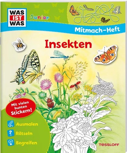 WAS IST WAS Junior Mitmach-Heft. Insekten, Tatjana Marti - Gebonden - 9783788675738