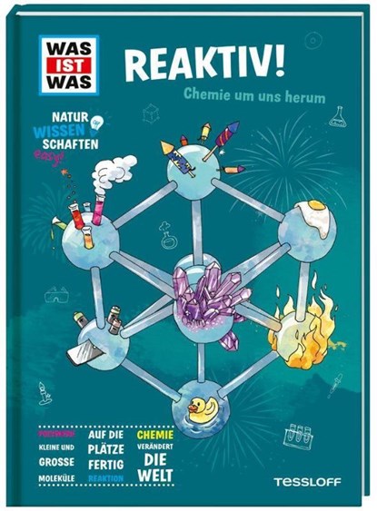 WAS IST WAS Naturwissenschaften easy! Chemie. Reaktiv!, Manfred Baur - Gebonden - 9783788677008