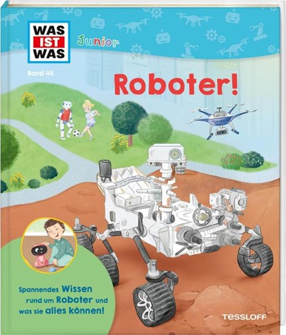 WAS IST WAS Junior Band 44 Roboter!, Christian Holst - Gebonden - 9783788677633