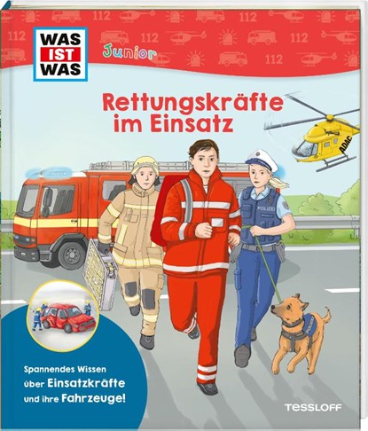 WAS IST WAS Junior Rettungskräfte im Einsatz, Anke Dörrzapf - Gebonden - 9783788677695
