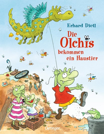 Die Olchis bekommen ein Haustier, Erhard Dietl - Gebonden - 9783789104091