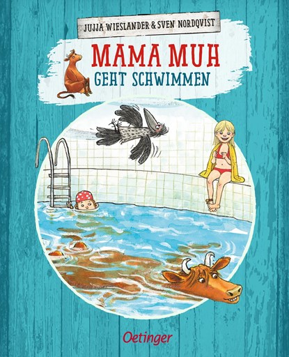 Mama Muh geht schwimmen, Jujja Wieslander - Gebonden - 9783789109591