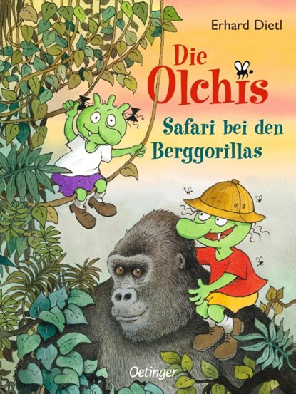 Die Olchis. Safari bei den Berggorillas, Erhard Dietl - Gebonden - 9783789133817