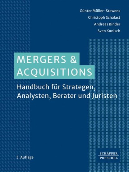 Mergers & Acquisitions, Günter Müller-Stewens ; Christoph Schalast ; Andreas Binder - Gebonden - 9783791057507