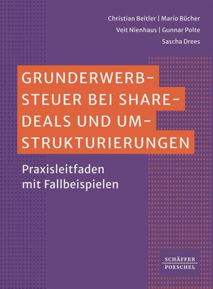 Grunderwerbsteuer bei Share Deals und Umstrukturierungen, Christian Beitler ; Mario Bücher ; Veit Nienhaus ; Gunnar Polte - Paperback - 9783791062860
